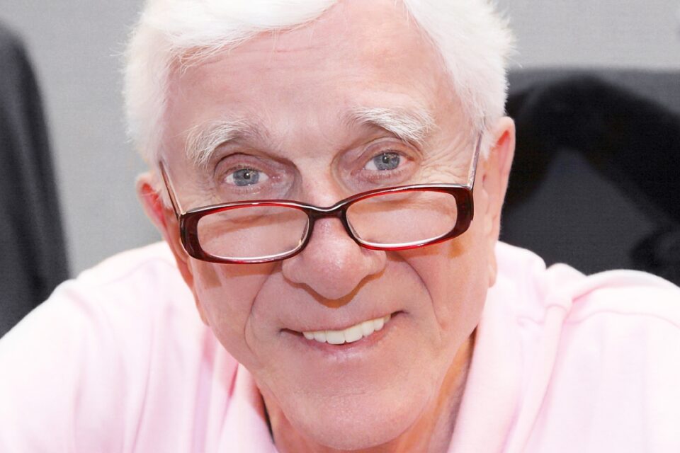 Jerry Angelica - Leslie Nielsen in October 2008