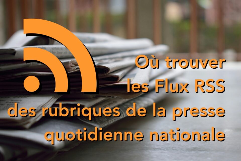 Visuel RSS graph presse francophone